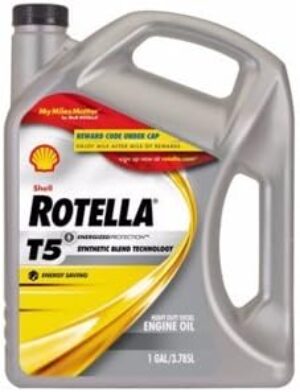 Shell Rotella Rotella T5 15W-40 Synthetic Blend Oil