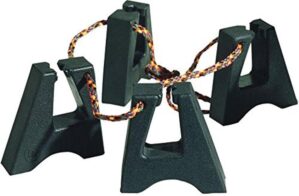 Latin Percussion Rubber Conga Feet, Black, LP637