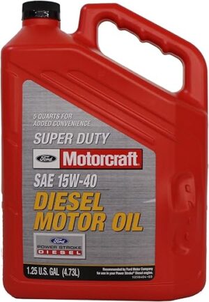 Ford SAE 15W-40 Diesel Motor Oil - 5 Quart