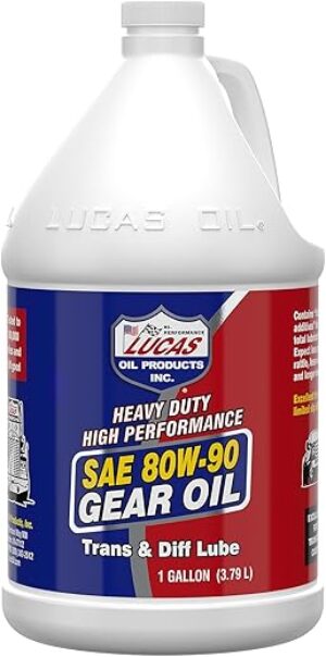 LUCAS SAE 80W-90 Heavy Duty Gear Oil