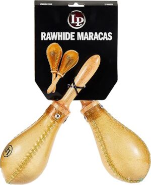 Latin Percussion Salsa Rawhide Maracas LP393-RH