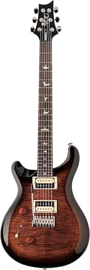 PRS SE Custom 24 Lefty, Black Gold Burst (111440::BG:)