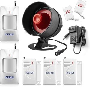 KERUI Security Alarm System Kit With Siren Horn