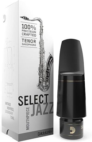 D'Addario Select Jazz Tenor Saxophone Mouthpiece D6M