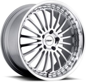 TSW Silverstone Silver Wheel With Machined Lip