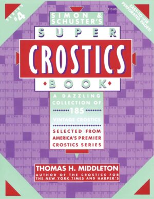 Simon & Schuster's Super Crostics Book, Series No. 4