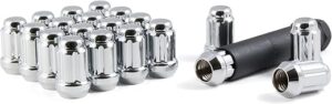 GORILLA Small Diameter Acorn Chrome 5 Lug Kit 21133HT