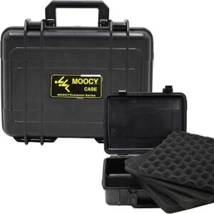 MOOCY Small Hard Case With Foam Insert