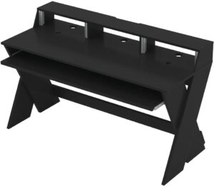 Glorious Sound Desk Pro Black Studio Workstation