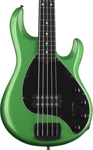 Ernie Ball Music Man Special 5 H Bass Guitar - Kiwi Green