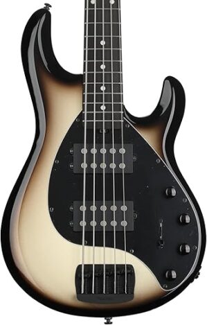 Ernie Ball Music Man Special 5 HH Bass Guitar - Brulee