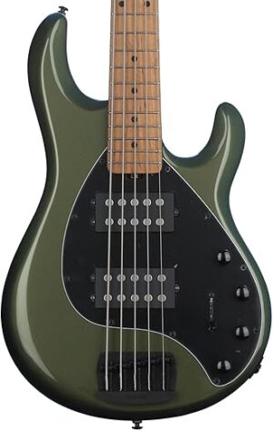 Ernie Ball Music Man Special 5 HH Bass Guitar - Emerald Iris