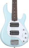 Ernie Ball Music Man Special 5 HH Bass Guitar – Sea Breeze