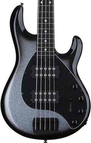 Ernie Ball Music Man Special 5 HH Bass Guitar - Smoked Chrome