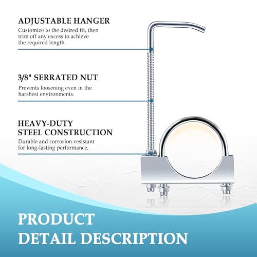 Stacool 2.5 Inch Heavy Duty Exhaust Clamp - Image 5