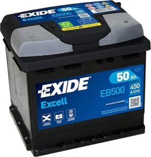 EXIDE Starter Battery Eb500 50 Ah