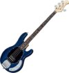 Sterling by Music Man StingRay Ray4 Bass Guitar, Trans Blue