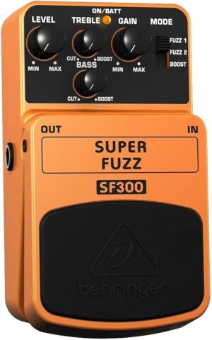 Behringer Super Fuzz SF300 Distortion Pedal