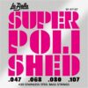 La Bella Super Polished Stainless Steel Bass Strings SP-47107