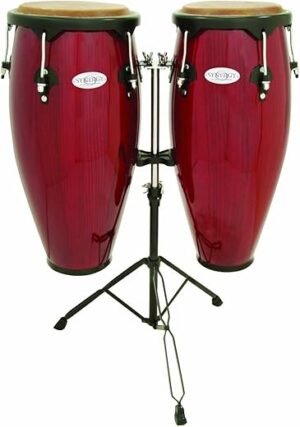 Toca Synergy Wood Conga Set w/Stand