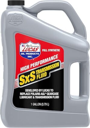 Lucas Oil Synthetic SxS Transmission Fluid 4x1 Gallon