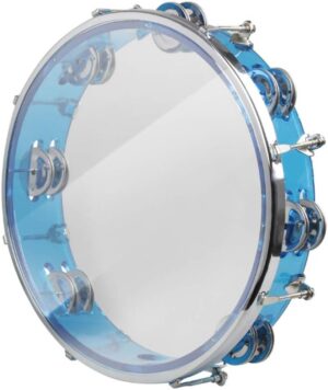 ENNBOM Tambourine Hand Drum Double Row Jingles