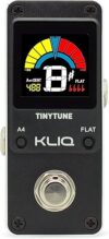KLIQ Music Gear TinyTune Tuner Pedal for Guitar and Bass