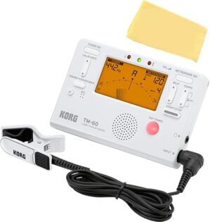 Korg TM-60C Tuner Metronome Bundle With Microphone