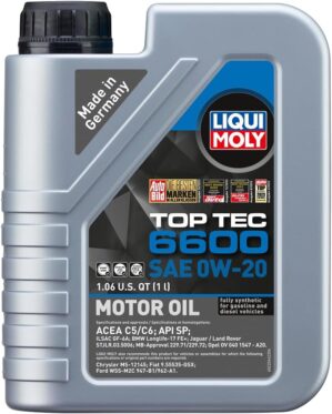 Liqui Moly Top Tec 6600 SAE 0W-20 Oil 22044