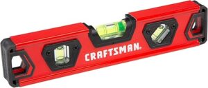 CRAFTSMAN Torpedo Level, 9 Inch, CMHT82390