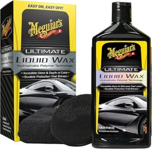 Meguiar's Ultimate Liquid Wax With Towel & Pad - 16 Oz