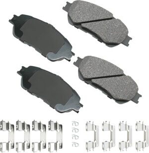 Akebono Ultra-Premium Ceramic Front Brake Pads ACT906B
