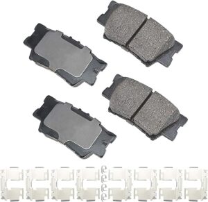 Akebono Ultra-Premium Ceramic Rear Disc Brake Pads ACT1212A
