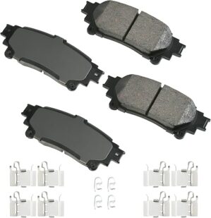Akebono Ultra-Premium Ceramic Rear Disc Brake Pads ACT1391A