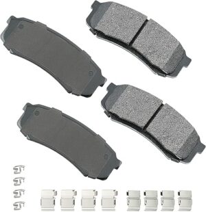 Akebono Ultra-Premium Ceramic Rear Disc Brake Pads ACT606A