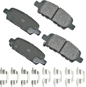 Akebono Ultra-Premium Ceramic Rear Disc Brake Pads ACT905A