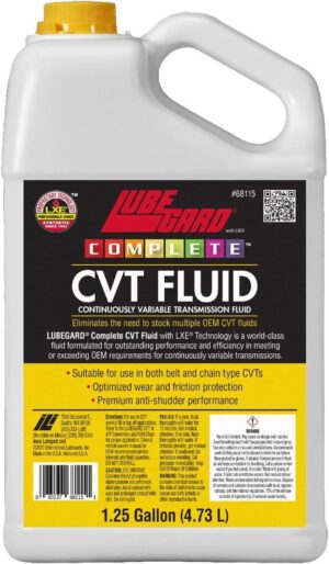 Lubegard Universal CVT Fluid, 68115, 1.25 Gallon