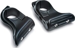 Kuryakyn Universal Toe Rest Cruise Pegs, Satin Black