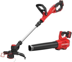 CRAFTSMAN V20 String Trimmer & Leaf Blower Combo (CMCK297M1)