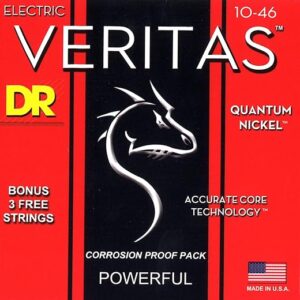 DR Strings Veritas Electric Guitar Strings (VTE-10)