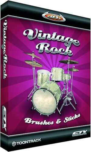 Toontrack Vintage Rock Brushes & Sticks EZX