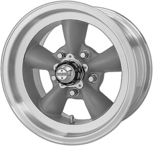 American Racing Vintage VN105D 15X7 5X4.75 Gray - VN1055761US