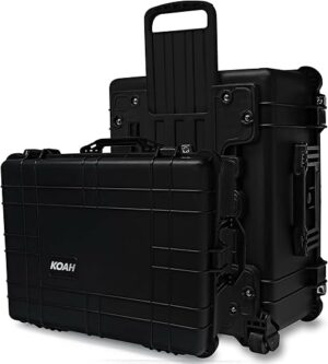 Koah Weatherproof Wheeled Hard Case For Gear