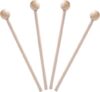 MIHEY Wood Mallets Percussion Sticks For Xylophone