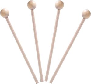 MIHEY Wood Mallets Percussion Sticks For Xylophone
