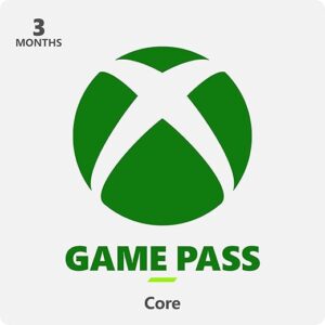 Xbox Game Pass Core– 3 Month Membership