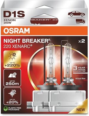 OSRAM Xenarc Night Breaker 220, D1S, 66140XN2-2HB