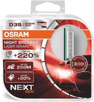 OSRAM Xenarc Night Breaker Laser D3S, 66340XNN-HCB