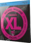 D’Addario XL Nickel Bass Strings – EXL170 Regular Light