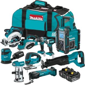 Makita XT1001SM 18V LXT® Cordless Woodworking Kit